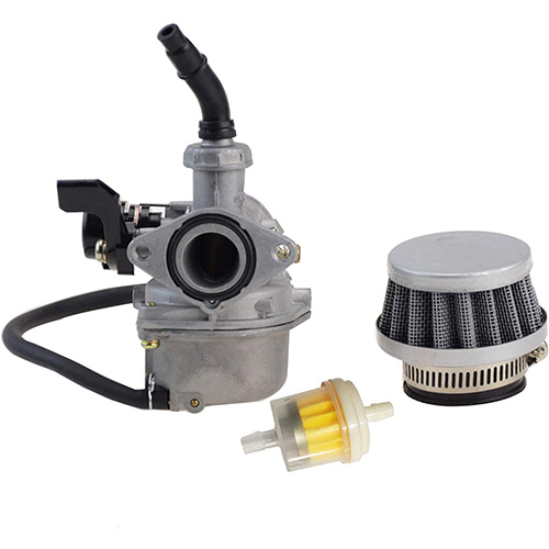 PZ19 Carburetor with Air Filter for Chinese 50cc 70cc 90cc 110cc 125cc ATV Scooter Dirt Bike