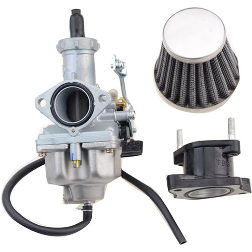 27mm Carburetor Air Filter Intake Manifold for CG 100cc 125cc 150cc 200cc Dirt Bike ATV Scooter Go Kart