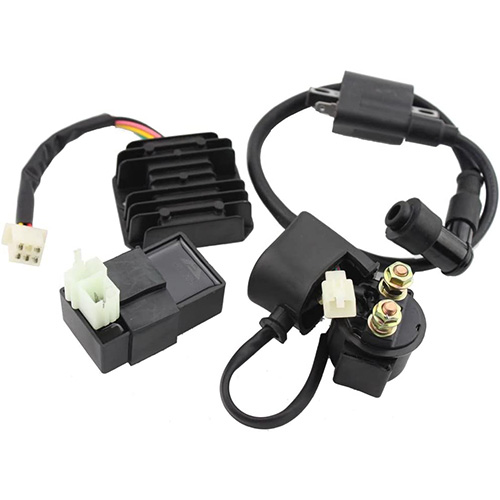 Ignition Coil AC CDI Voltage Regulator Rectifier Relay Kit for CG150cc 200cc 250cc Vertical Engine Chinese ATV