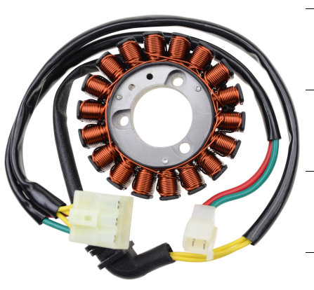 18 Coil Magneto Stator Replacement for CBR400 VTEC 1 2 3 1999-2006 Engine