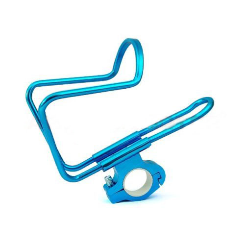 1X Motorcycle Bike 7/8\'\' Bar Drink Cup Bottle Mount Holder Blue For Honda CBR