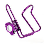 Motorcycle Bike Purple Cup Bottle Drink Mount Holder Stainless Aluminum For BMW