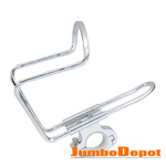 For Motorcycle Bike Cycling 7/8'' Handlebar Silver Cup Drink Bottle Holder Mount