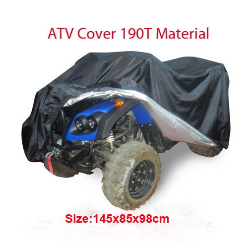 Polyester Waterproof bike Cover For Quad Bike ATV 145x85x98cm Available