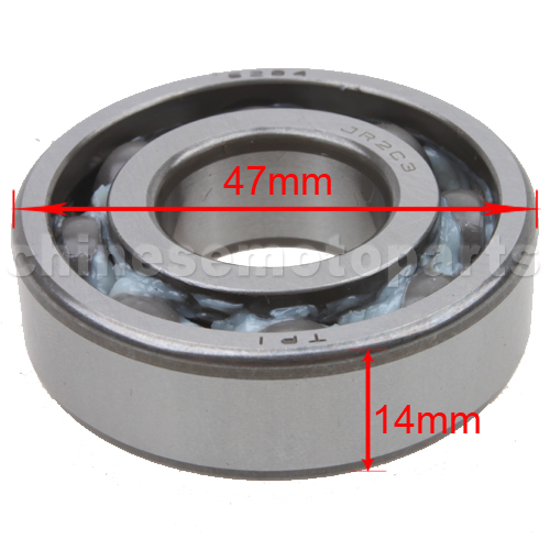 6204 Bearing for 2-stroke 50cc Moped & Scooter