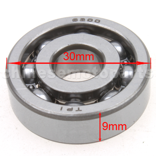 6200 Bearing for 2-stroke 50cc Moped & Scooter