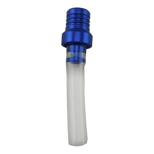 Blue Gas Fuel Cap Valve Vent Breather Hose Crystal Tube ATV PIT Dirt Bike