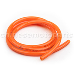 Orange Motorcycle Fuel Line Gas Hose Tube