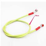 Universal Motorcycle Yellow High Performance Oil Line Brake Hose