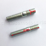 6mm x 32mm EXHAUST STUDS (2 PC) FOR MOTORS WITH GY6 150cc OR QMB139 50cc MOTORS