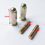 EXHAUST STUDS AND NUTS FOR CHINESE SCOOTERS WITH GY6 150cc OR QMB139 50cc MOTORS