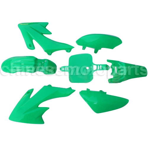 Green Plastic Kit Honda CRF50 XR50 CRF XR 50cc 110cc 125cc Pit Dirt Bikes