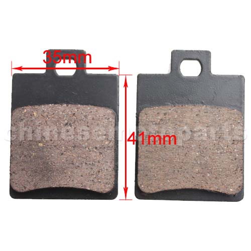 ATV Rear Disc Brake Pad Set for 50cc 70cc 90cc 110cc 125cc Dirt Bike Go Kart