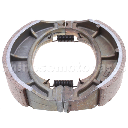 REAR DRUM BRAKE SHOES PAD 125mm GY6 4STROKE CHINESE SCOOTER ATV 50-250cc TAOTAO