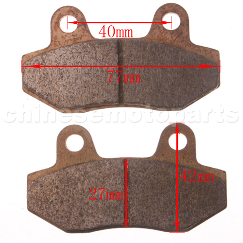 High Performace Brake Pad for 150cc-250cc Tricycle