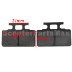 Front Disc Brake Pad for 50cc-125cc Dirt Bike