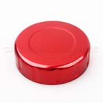 CNC Brake Oil Fuel Reservoir Cap Cover Red