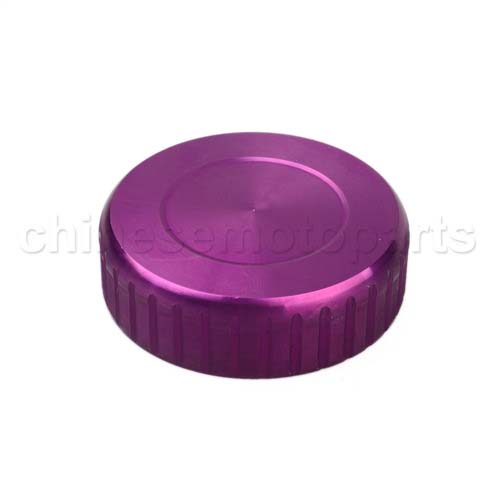 CNC Brake Oil Fuel Reservoir Cap Cover Purple