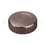 CNC Brake Oil Fuel Reservoir Cap Cover Ochre