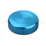 CNC Brake Oil Fuel Reservoir Cap Cover Blue