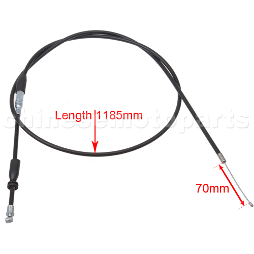 46.65\" Throttle Cable with Shifter for 150cc-200cc Air-cooled ATV
