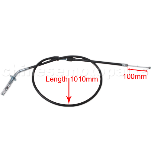 39.76\" Front Brake Cable Set with adjustment for 50cc-125cc ATV