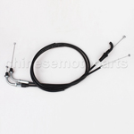 Throttle Cable A and B for KAWASAKI ZZR400 1990 1991 1992 1993 1994 1995 1996 90-96
