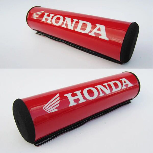 HONDA Taper Handlebar Rockstar Bar Pad For Honda White letters