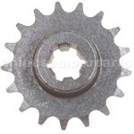 17-Teeth Reduction Gear for 2-stroke 47cc(40-6) / 49cc(44-6) Poc