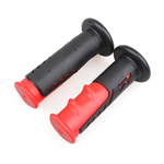 7/8" 22mm Universal Hand Grips Handlebar for Honda CB 599 600 400 1000 R Red