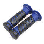 22mm Blue Handlebar Hand Grips for CB 400 600 900 CB1000R 1300 CBF CBX Hornet