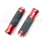Red 7/8" Handlebar Hand Grips For SUZUKI DRZ 125 350 400 DR200 LTZ400 RM125 250