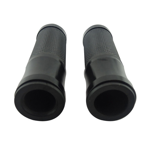 Black 7/8\" Handlebar CNC Rubber Handle Hand Grips for XR CRF YZ WR KX KTM MX