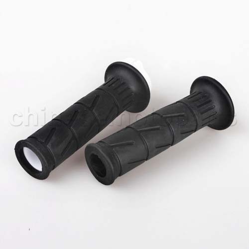 Black Hand Grips for KAWASAKI NINJA ZX-6R ZX-7 ZX-9 ZX-10 ZX-12 ZX-14