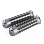 Chrome Motorcycle Handlebar Hand Grips