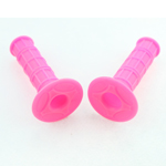 Pink Hand Grip Handlebar Hand Throttle Grips Rubber Universal Grip 7/8" 22mm