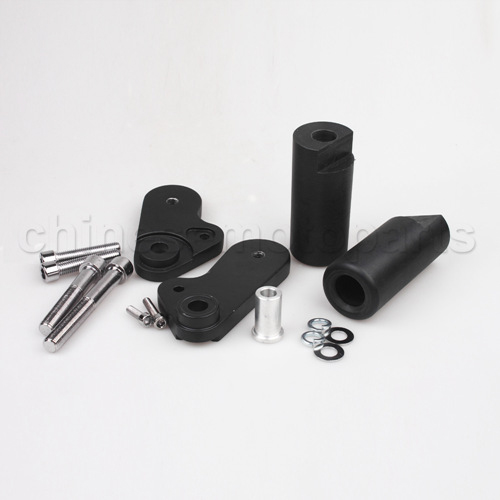 No Cut Black Frame Sliders for YAMAHA YZF R1 YZF R1 2009 2010