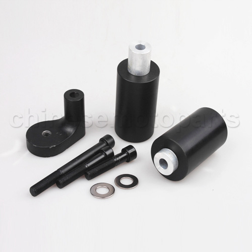 No Cut Black Frame Sliders for \"SUZUKI GSXR1000 GSXR 1000 01-02 2001 2002 SUZUKI GSXR1000 GSXR 1