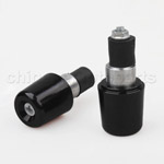 BLACK 7/8" 22mm Bar End Plug for YAMAHA YZF600 1000 R6 R1 2006-2012 07 08 09 10 11