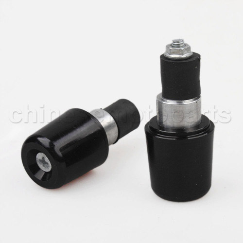 BLACK 7/8\" 22mm Bar End Plug for YAMAHA YZF600 1000 R6 R1 2006-2012 07 08 09 10 11