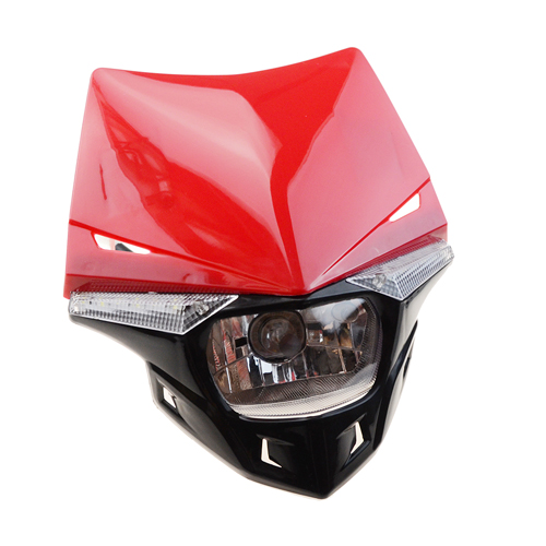 H4 Universal 12V 35W Motorbike Headlight LED Light for Supermoto Motocross Yamaha Suzuki Honda K