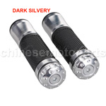 7/8" Universal Motorcyle Handlebar Hand Grips Road Street Twist Throttle Rubber