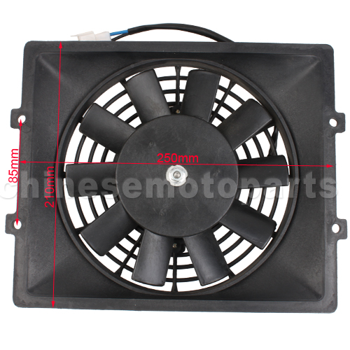 Fan for 250cc Go Kart & Scooter