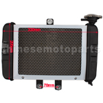 Medium Radiator for 200cc-250cc water-cooled ATV, Dirt Bike & Go Kart