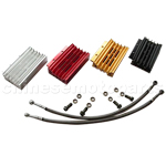 Aluminium Alloy Oil Cooler for Universal Motorcycle