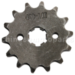 420 14 14T 17MM FRONT COUNTER SPROCKET LIFAN LONCIN YX ATV PIT BIKE 50 70 125CC