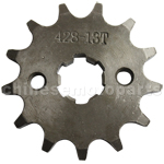 428 13-Tooth 17mm Engine Sprocket for 50cc-250cc ATV, Dirt Bike