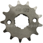 428 13-Tooth 20mm Engine Sprocket for 50cc-250cc ATV, Dirt Bike