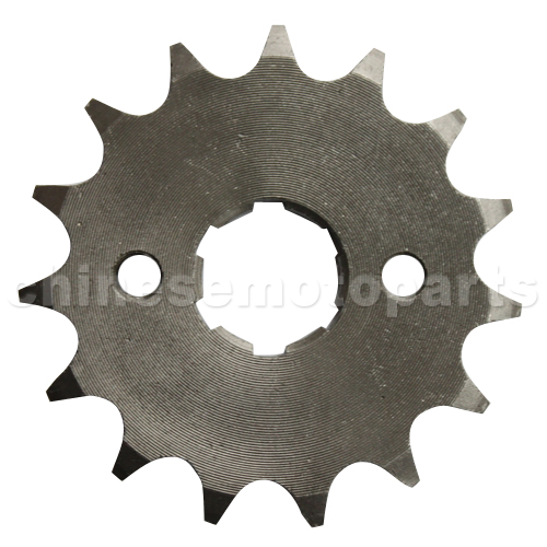 428 15-Tooth 20mm Engine Sprocket for 50cc-250cc ATV, Dirt Bike