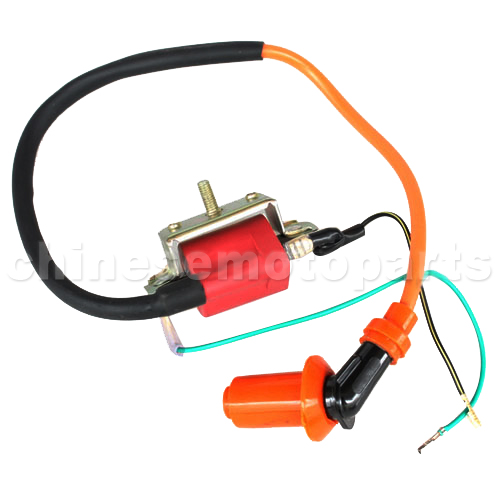 Performance Ignition Coil for 50cc-125cc ATV, Dirt Bike & Go Kart